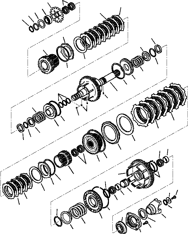 WB140PN1 WBF20000A00G RANSMISSION (SEE FIG. F3300-01A0)