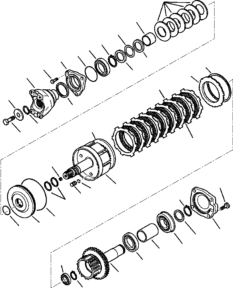 WB140PN1 WBF20000A00J RANSMISSION (SEE FIG. F3300-01A0)