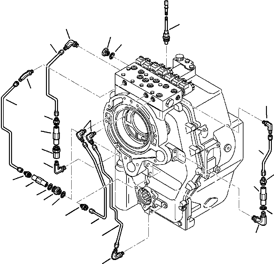 WB140PN1 WBF20000A00M RANSMISSION (SEE FIG. F3300-11A0)