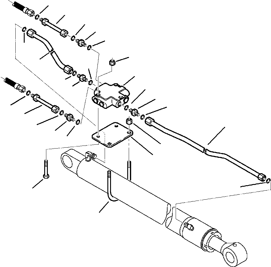 Part |$72. LOADER PIPING - BOOM CYLINDER SAFETY VALVE [H6600-01A4]