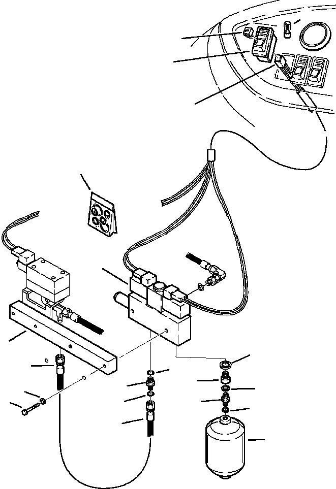 Part |$103. LSS PIPING - SWITCH AND ACCUMULATOR CONNECTIONS [H6950-01A0]