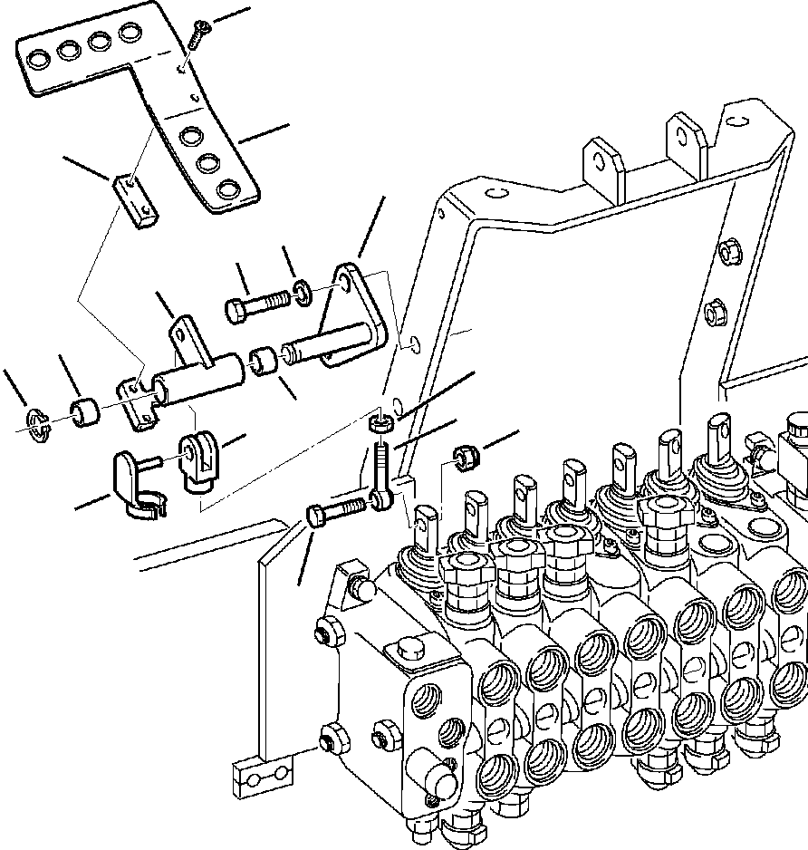 Part |$10. LEFT BACKHOE CONTROL PEDAL - EXCAVATOR STYLE [K4500-01A0]