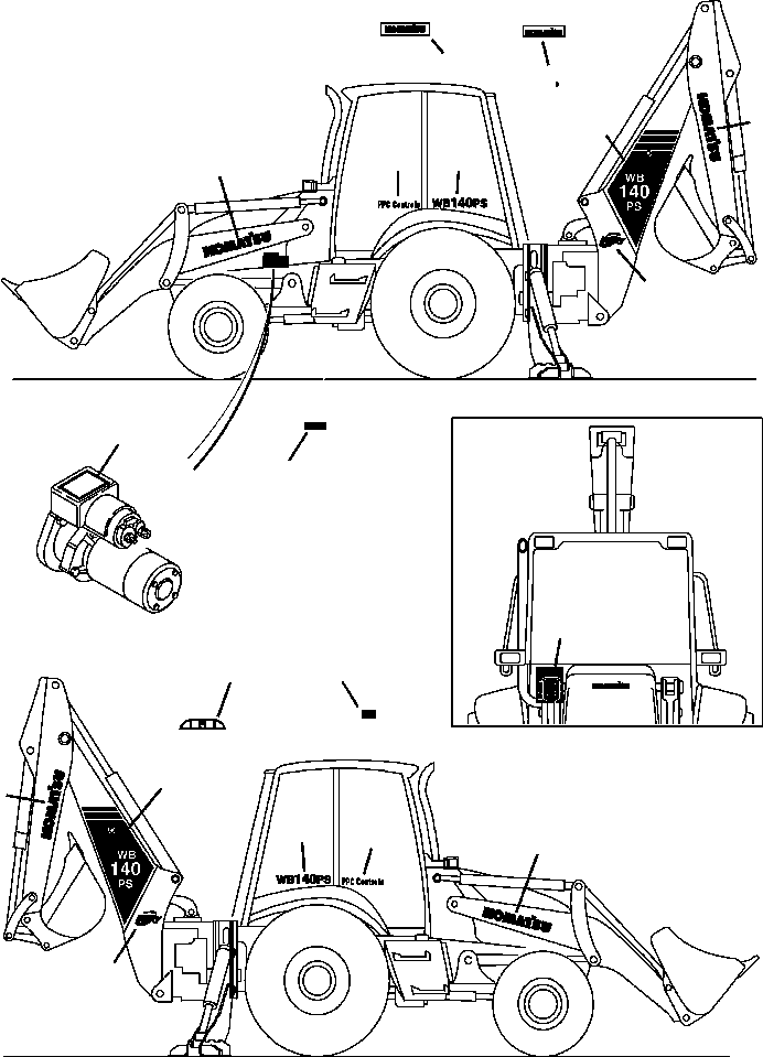 Part |$0. DECALS - IDENTIFICATION AND CONTROLS [U0100-01A0]