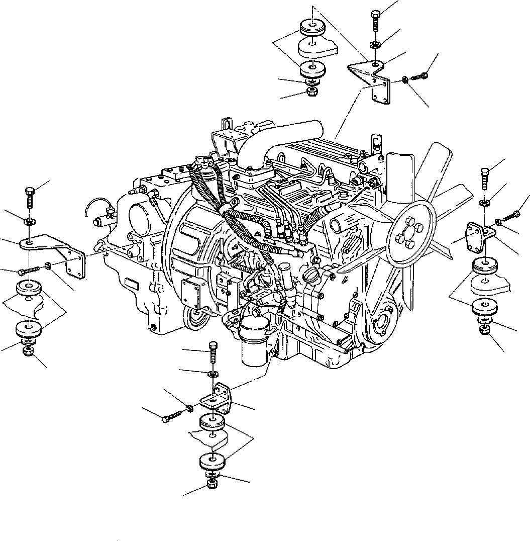 Part 1. ENGINE MOUNTING PART [1000]