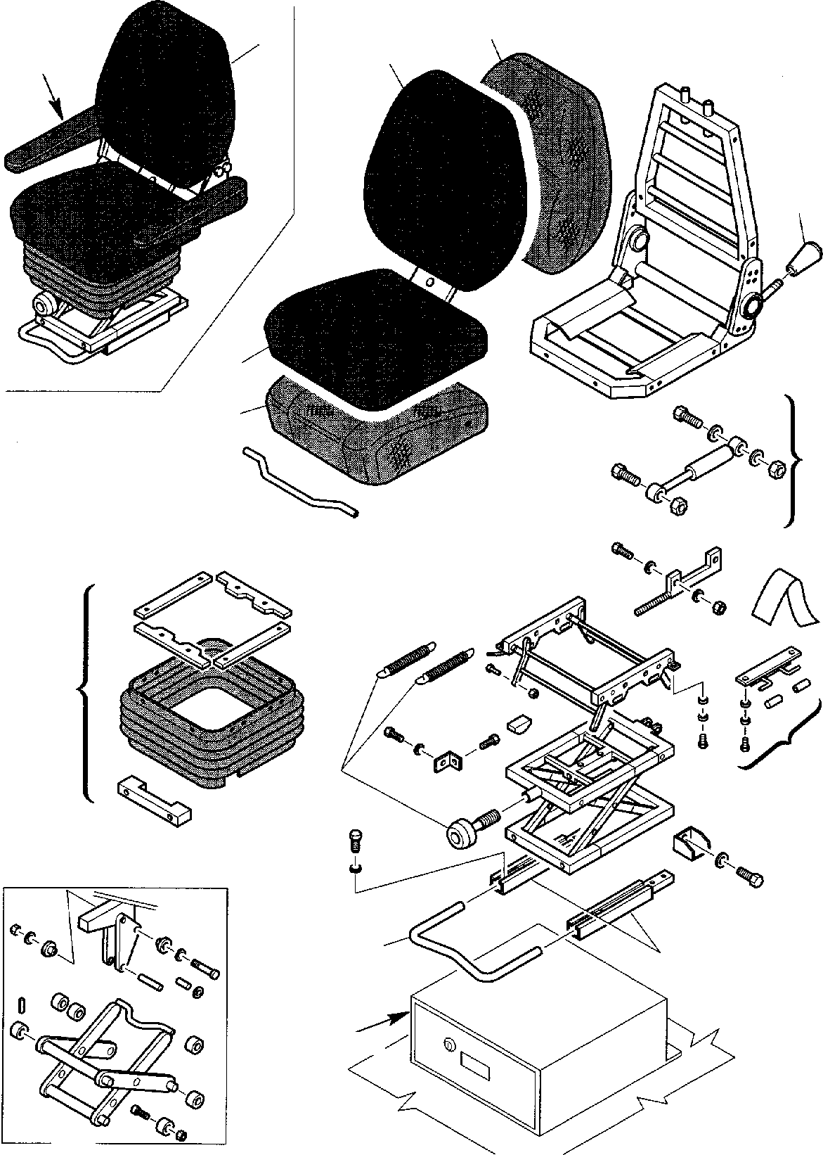 Part 18. OPERATOR'S SEAT SUPPORT (FOR CANOPY) [5710]