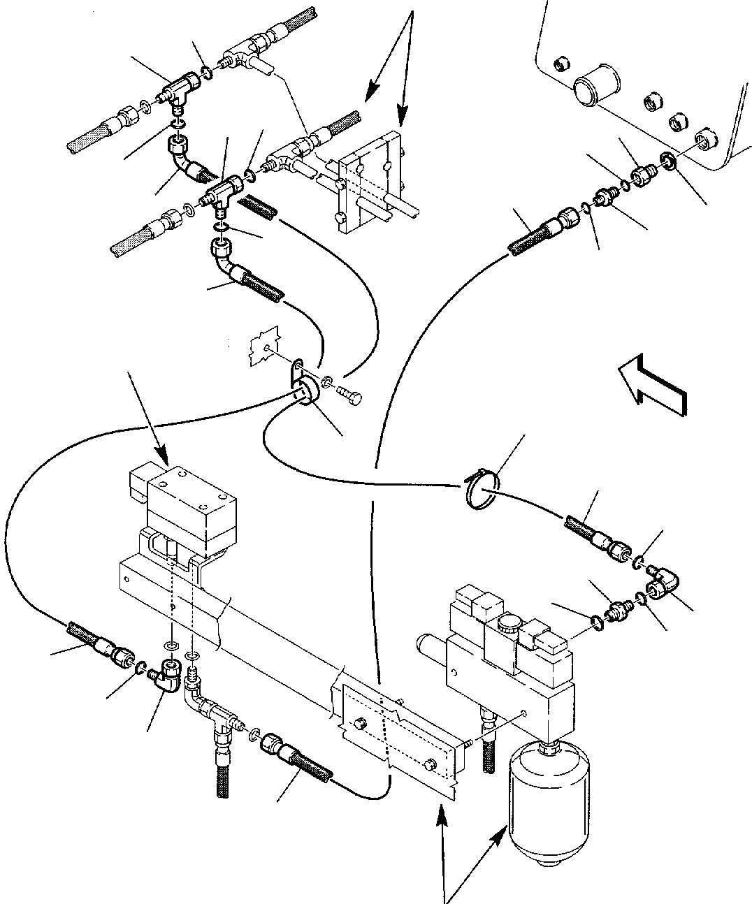 Part 66. HYDRAULIC PIPING (RIDE CONTROL) (2/2) (OPTIONAL) [6910]