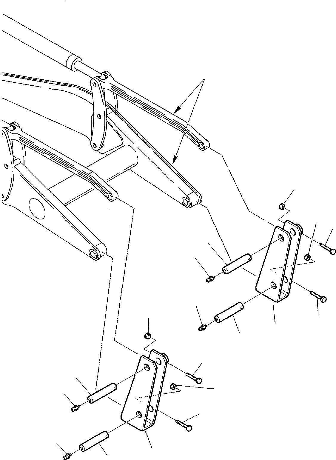 Part 2. SAFETY STAY FOR LOADER ARM END [7005]