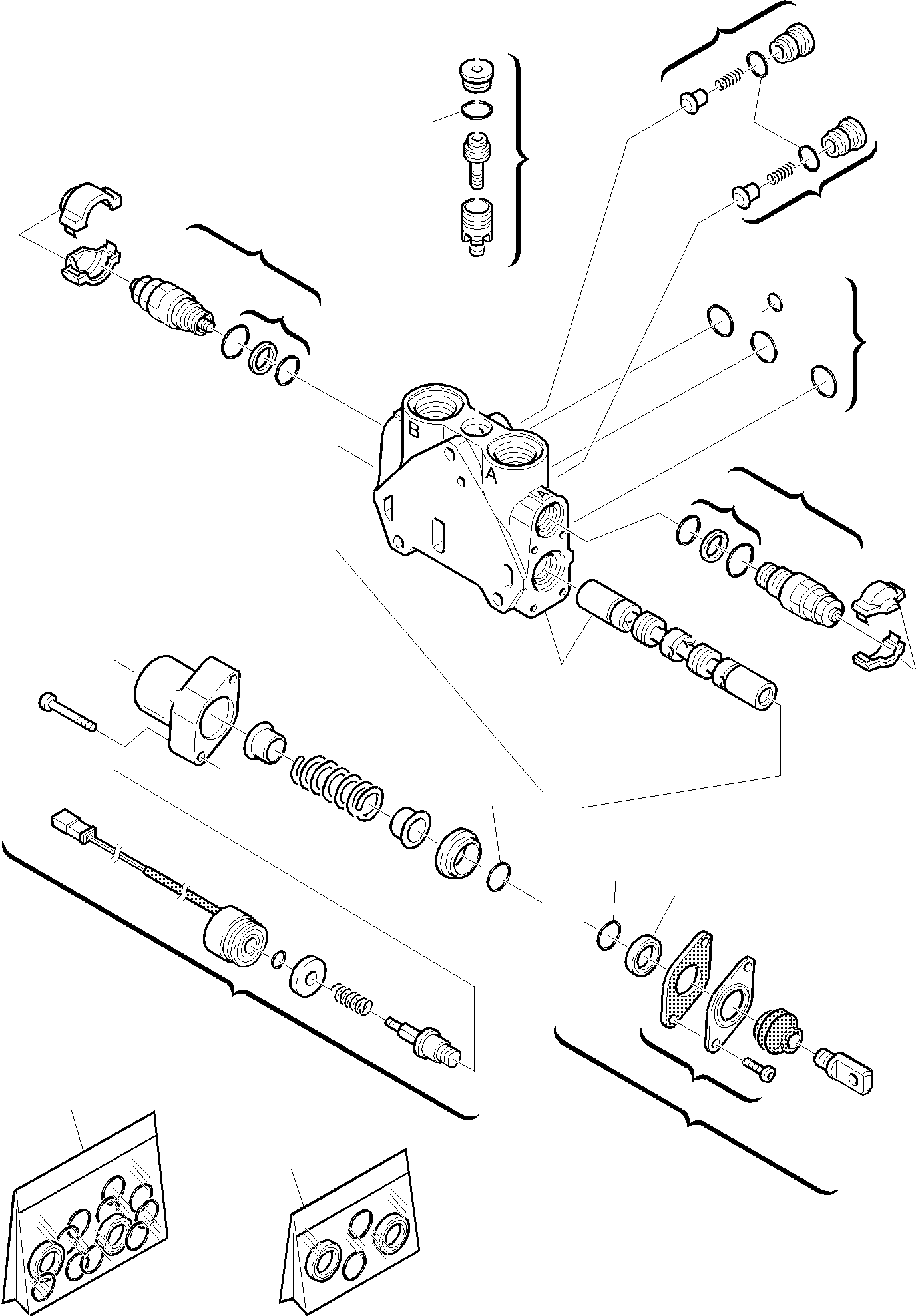 Part 8. SHOVEL CONTROL VALVE (4/4) (FLOATING LIFTING ELEMENT) [6215]