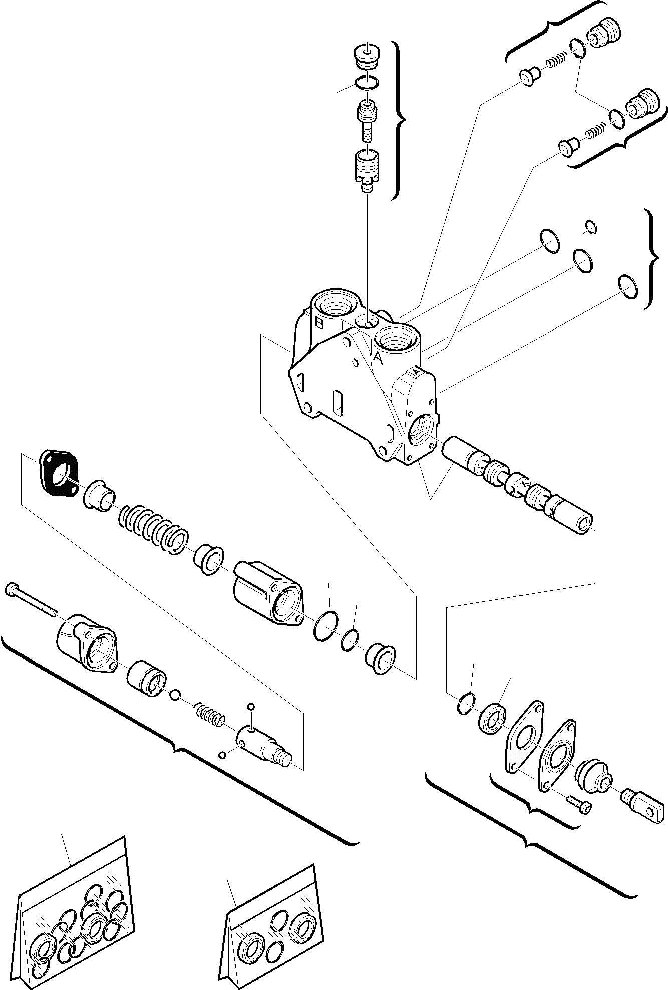 Part 11. SHOVEL CONTROL VALVE (FLOATING ELEMENT) (FOR BUCKET 4 IN 1) (3/5) [6270]