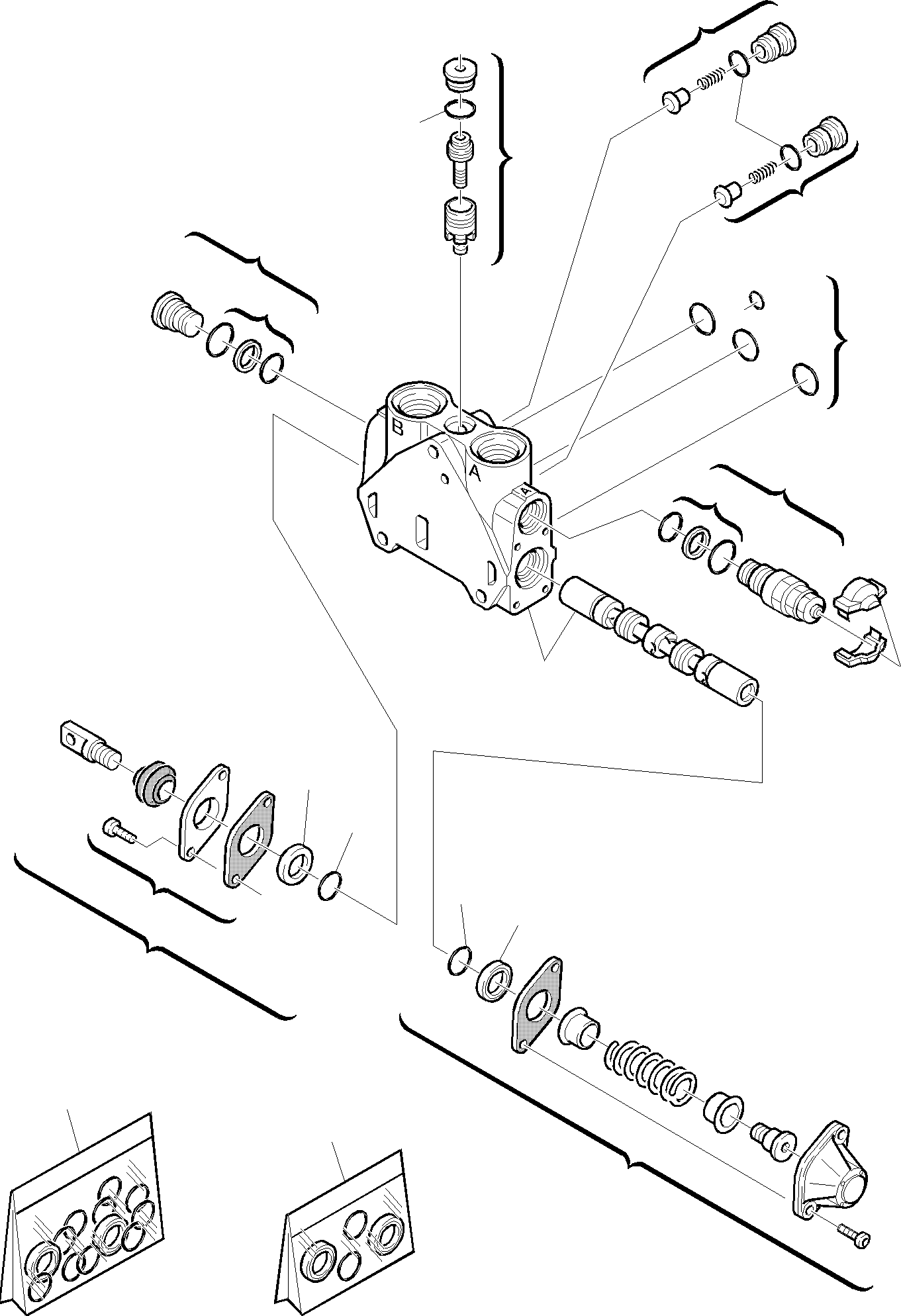 Part 16. BACKHOE CONTROL VALVE (3/8) [6300]