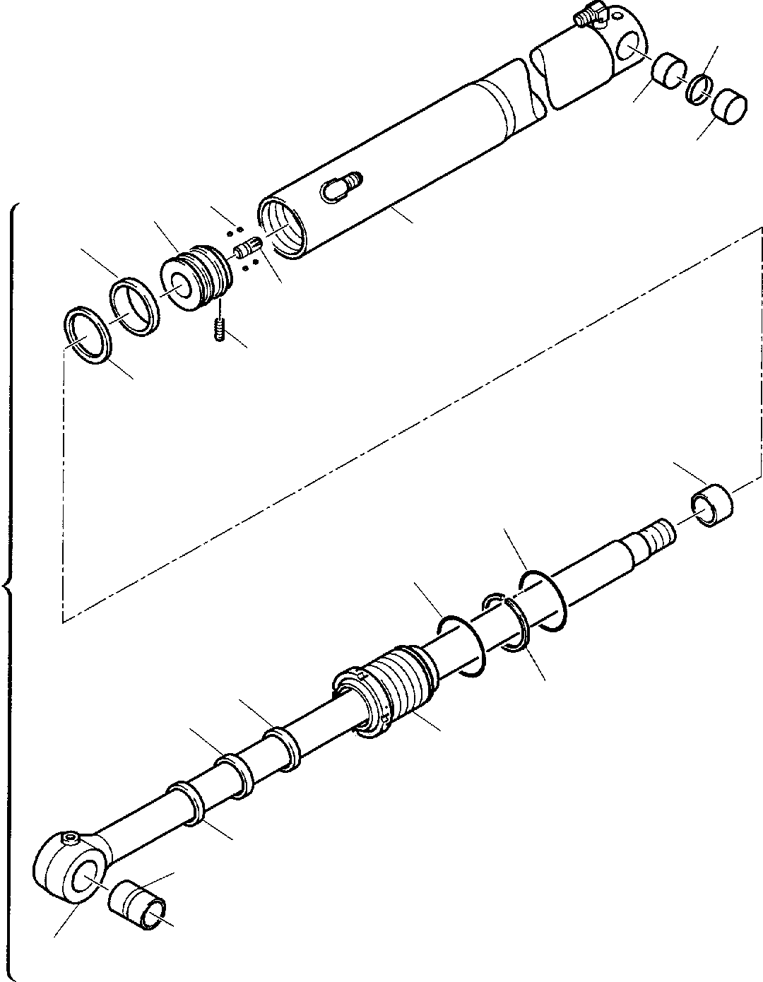 Part 59. HORIZONTAL OUTRIGGER CYLINDER L.H. [6795]