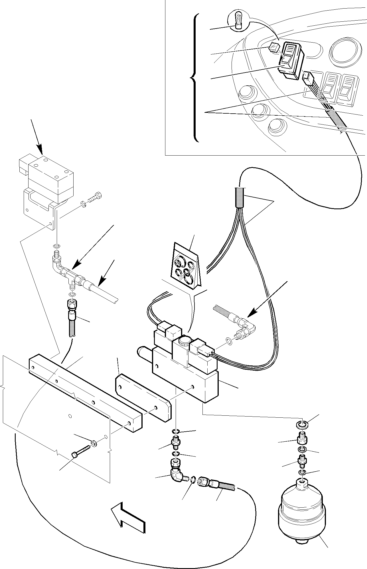 Part 67. HYDRAULIC PIPING (RIDE CONTROL) (1/3) (OPTIONAL) [6900]