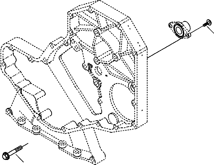 Part |$22. FRONT GEAR HOUSING MOUNTING [A2109-A1A3]