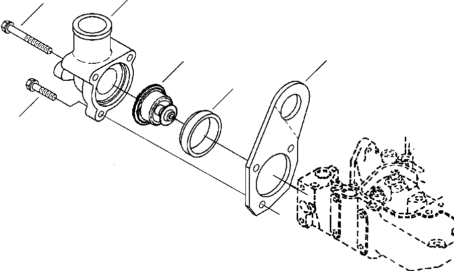 Part |$74. THERMOSTAT AND HOUSING [A5109-A1A3]