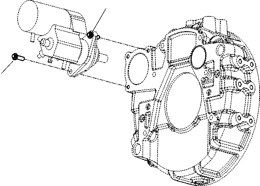 Part |$82. STARTING MOTOR MOUNTING [A6106-A1A2]