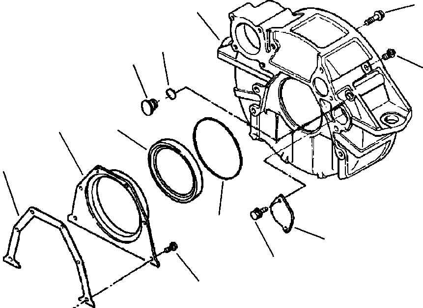 Part |$94. FLYWHEEL HOUSING [A8106-A1A4]