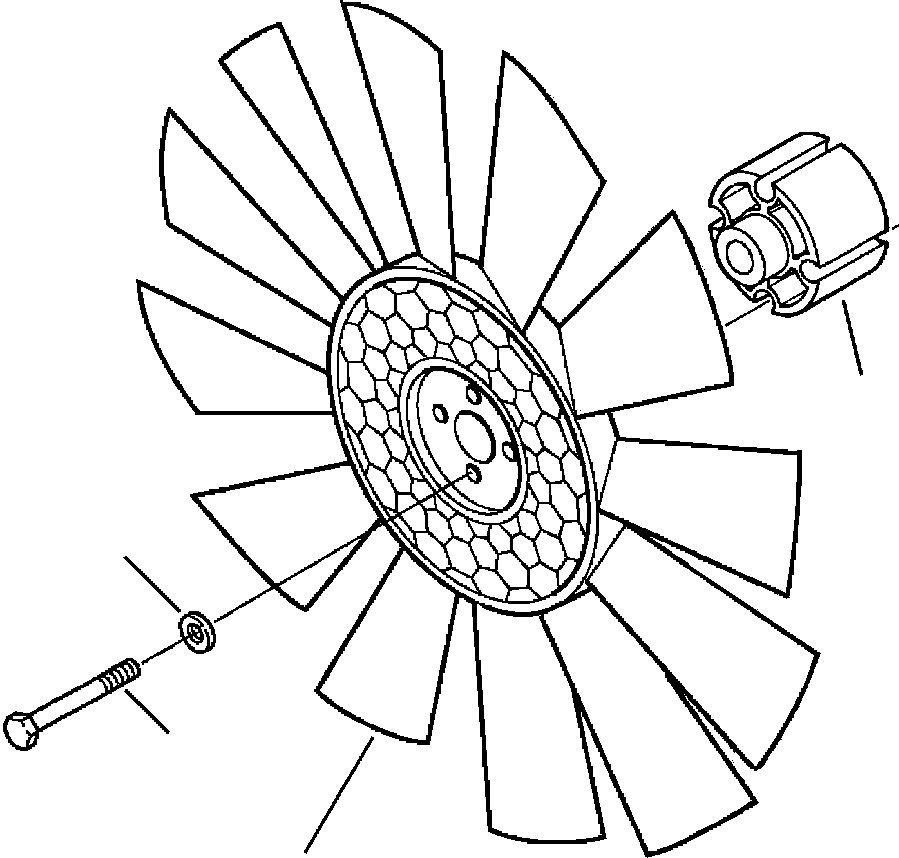 Part |$2. ENGINE COOLING FAN [B1020-01A0]