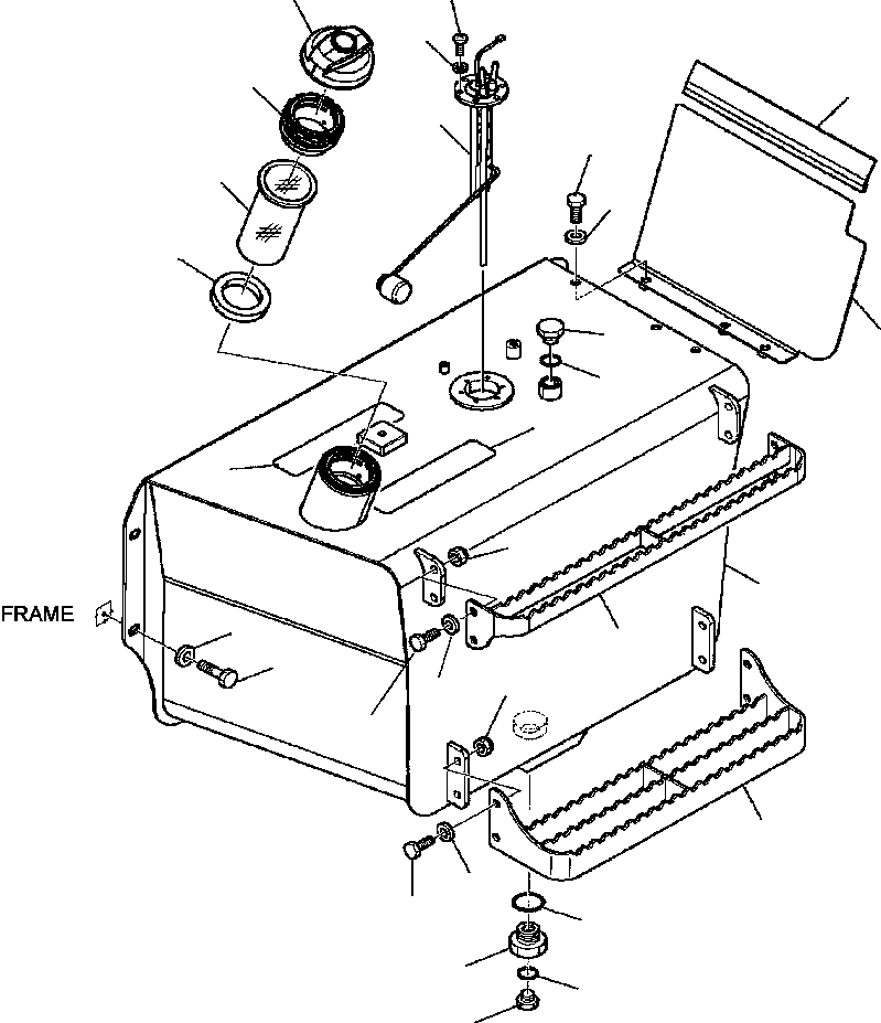 Part |$0. FUEL TANK [D1300-02A0]