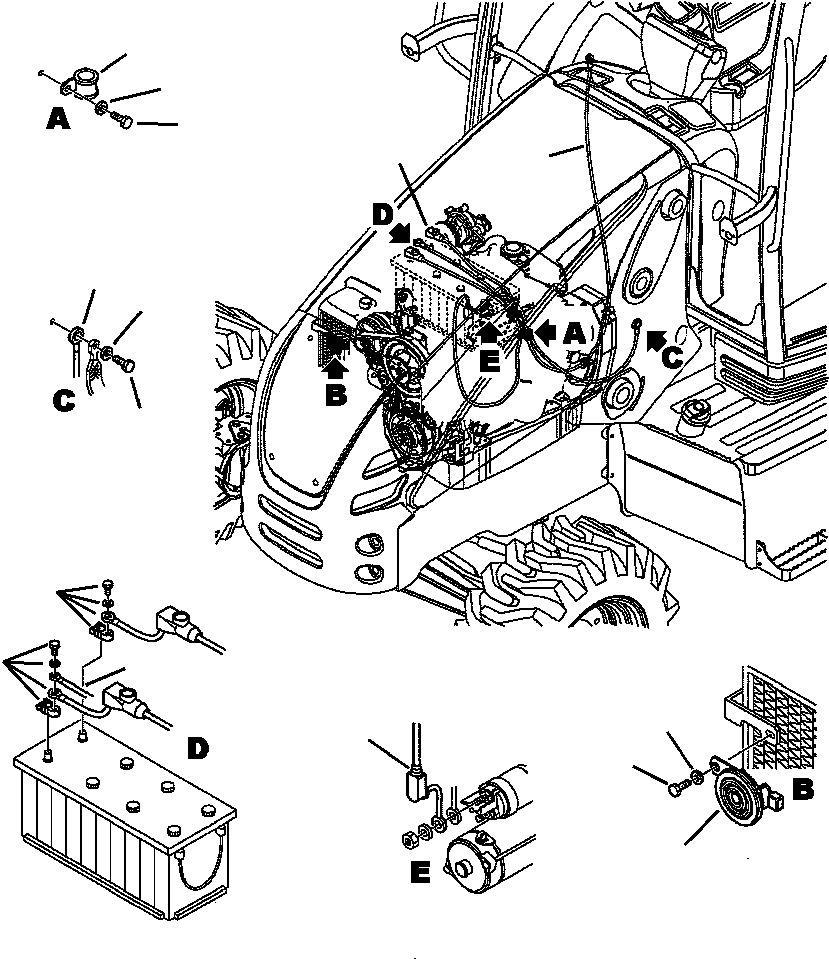 Part |$12. ENGINE WIRING (2/2) [E1430-01A0]