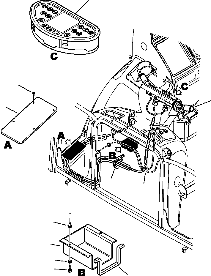 Part |$24. CANOPY WIRING (2/6) DASHBOARD [E1605-01A0]