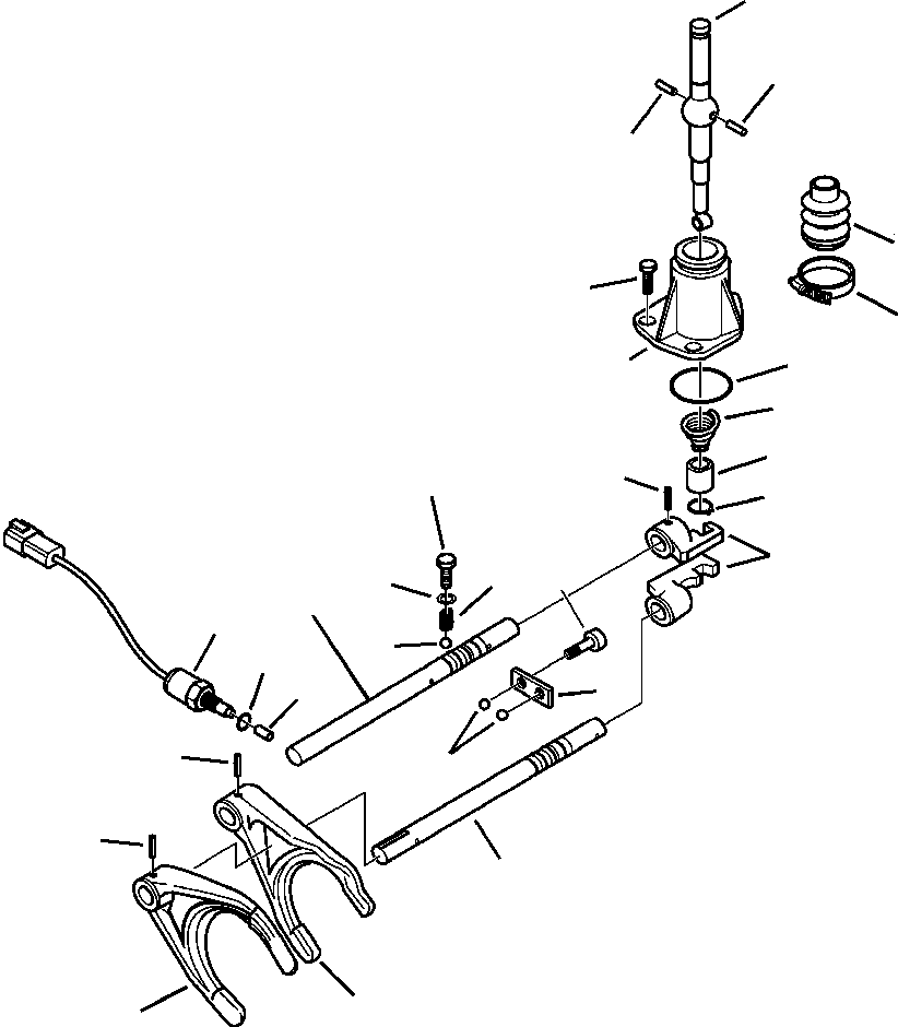 WB1425 WBF10000A00M RANSMISSION ( SEE FIG. F3220-01A0 )