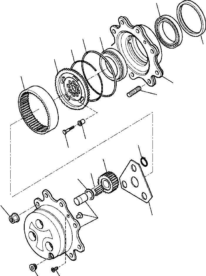 Part |$64. FRONT AXLE - 4WD WHEEL HUB [F3405-01A0]