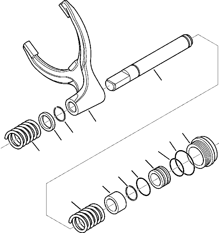 WB1425 WBF10000A01D EAR AXLE ( SEE FIG. F3460-01A0 )