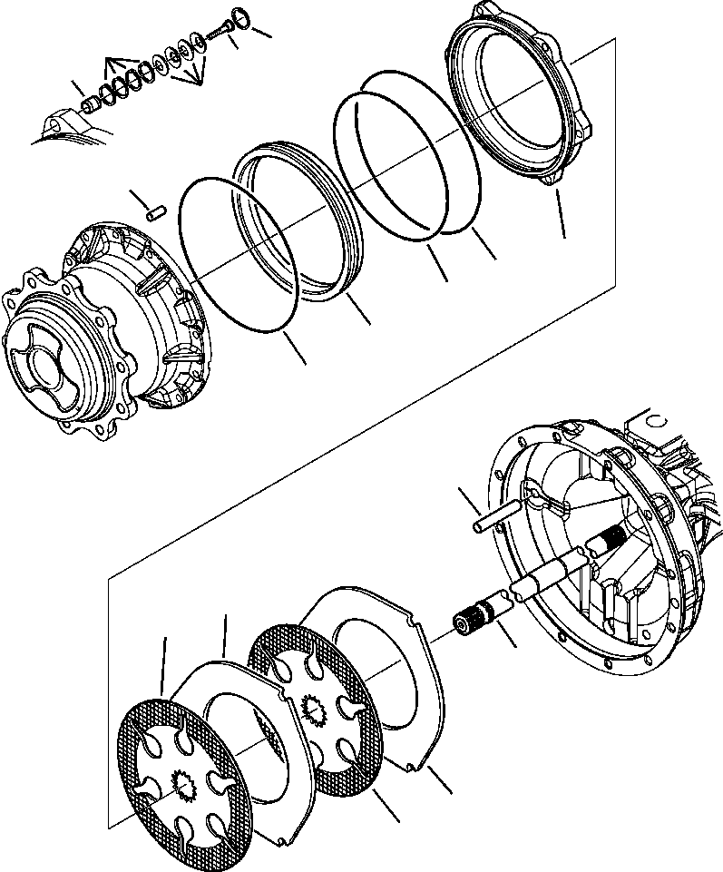 WB1425 WBF10000A01E EAR AXLE ( SEE FIG. F3460-01A0 )