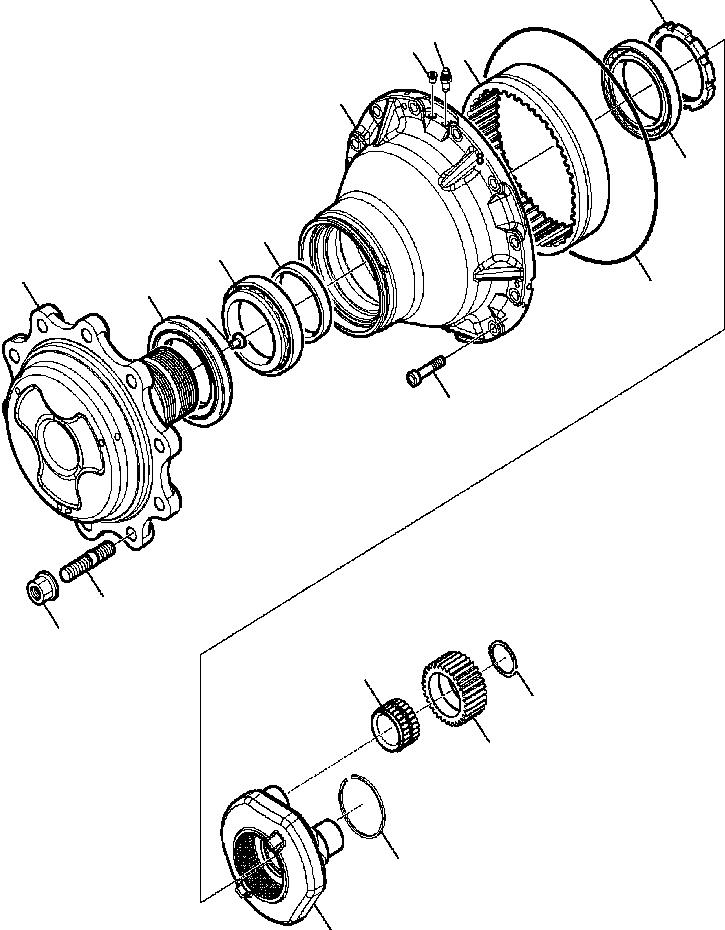 Part |$76. REAR AXLE PLANETARY [F3465-01A0]