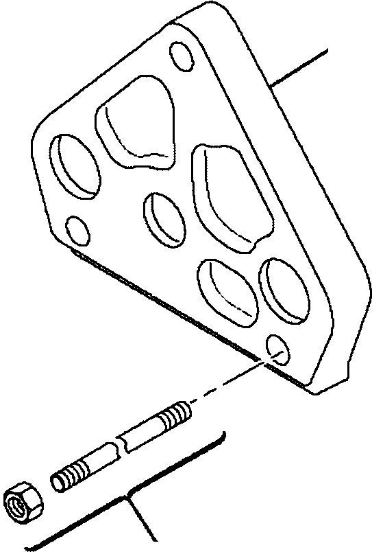 Part |$18. LOADER CONTROL VALVE 2-SPOOL OUTLET ELEMENT [H6100-05A0]