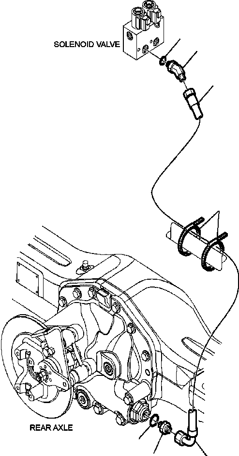 Part |$66. HYDRAULIC PIPING DIFFERENTIAL AXLE LOCKING CONTROL [H6510-01A0]