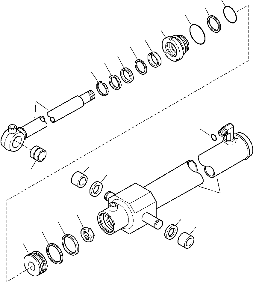 Part |$82. LOADER CYLINDER MONO-LINK BUCKET [H7100-01A0]