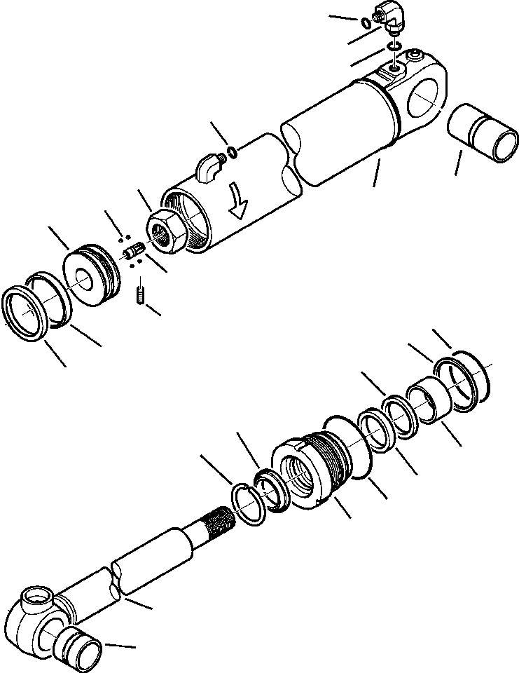 Part |$88. RIGHT OUTRIGGER CYLINDER [H7201-01A0]