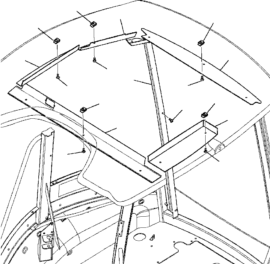 Part |$46. CANOPY ROOF COVER PLATES [K5425-01A0]