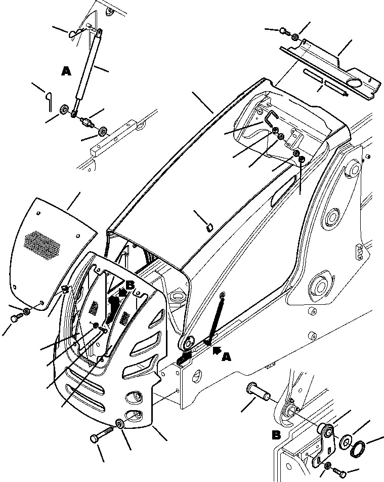 Part |$0. ENGINE HOOD MOUNTING [M5000-01A0]