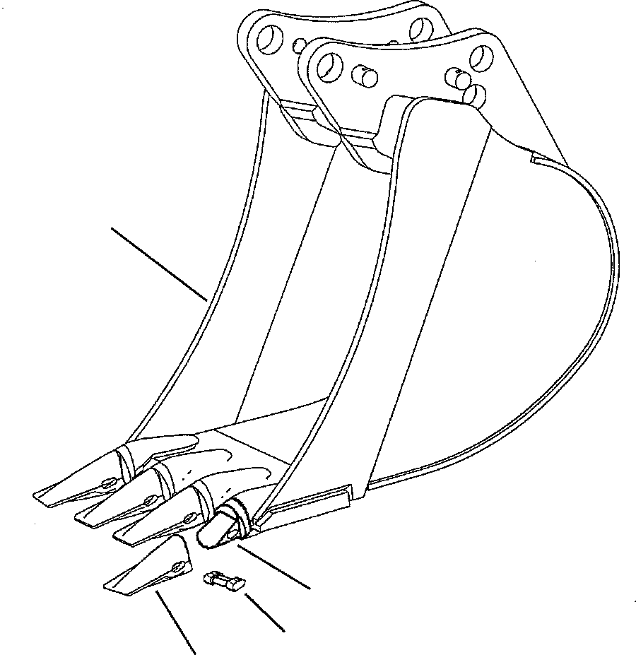 Part |$32. 18 INCH BACKHOE BUCKET [T2035-01A2]