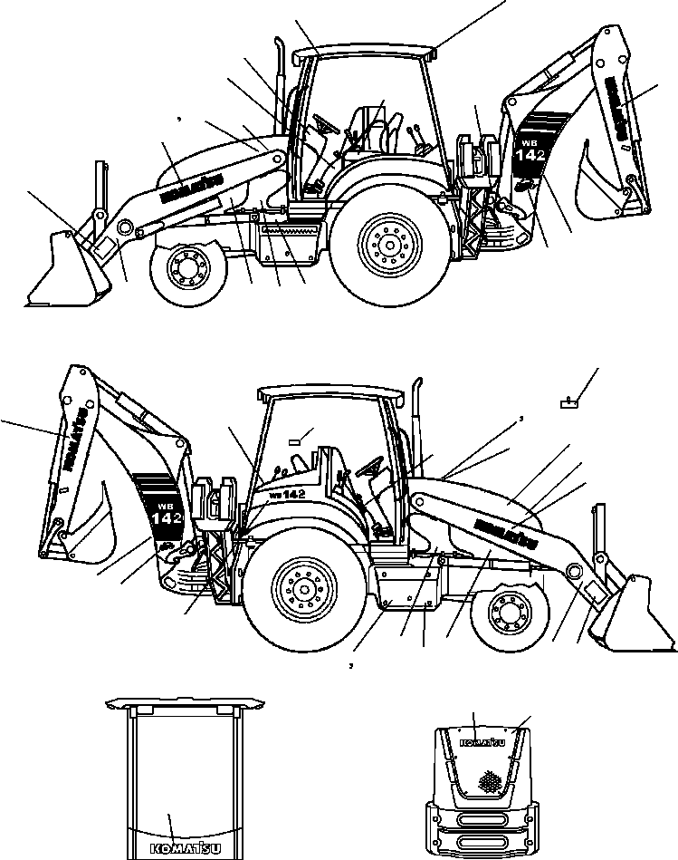 Part |$0. ENGLISH DECALS (1/2) [U9000-01A1]