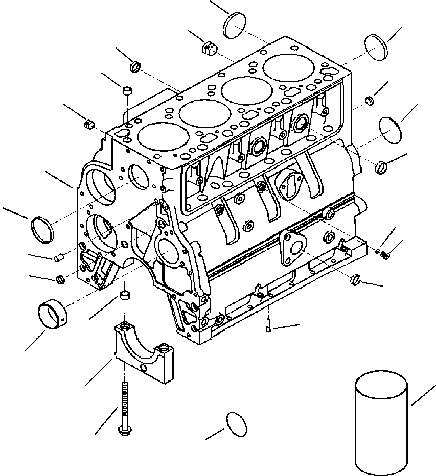 Part |$22. CYLINDER BLOCK [A2103-A1A5]