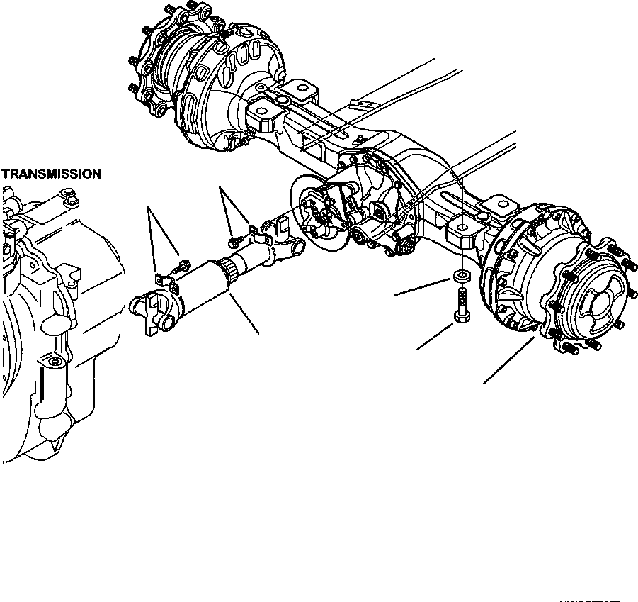 Part |$2. REAR DRIVE SHAFT [F3110-01A0]