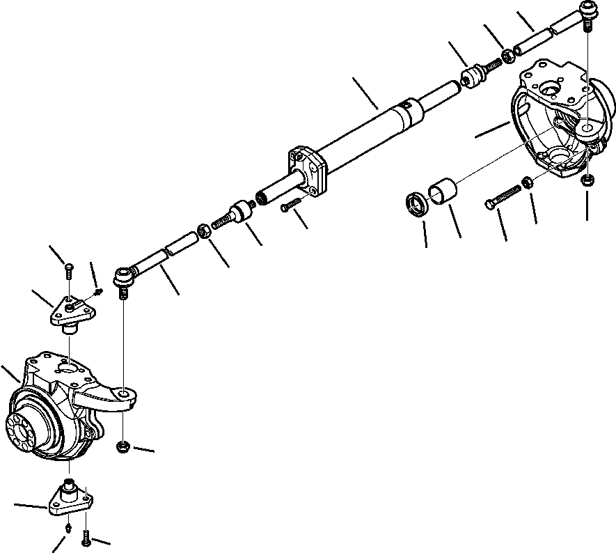 WB1465 WBF10000A00T RONT AXLE (SEE FIG. F3300-01A0 )