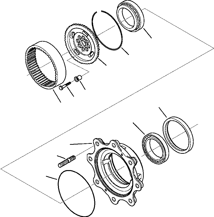 WB1465 WBF10000A00X RONT AXLE (SEE FIG. F3300-01A0 )