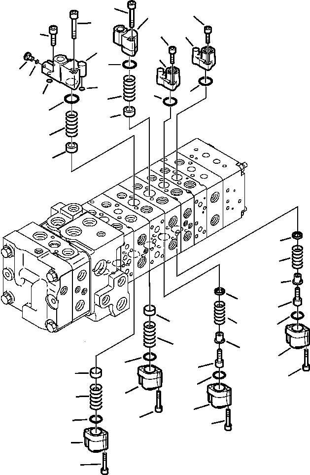 WB1465 WBH10000A03M AIN VALVE (SEE FIG. H6200-01A0 )