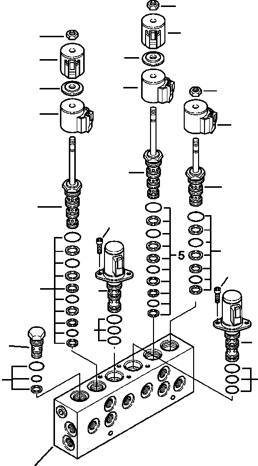 Part |$72. SOLENOID VALVE FEED VALVE WITH MULTI-PURPOSE (MP) BUCKET [H6252-01A0]