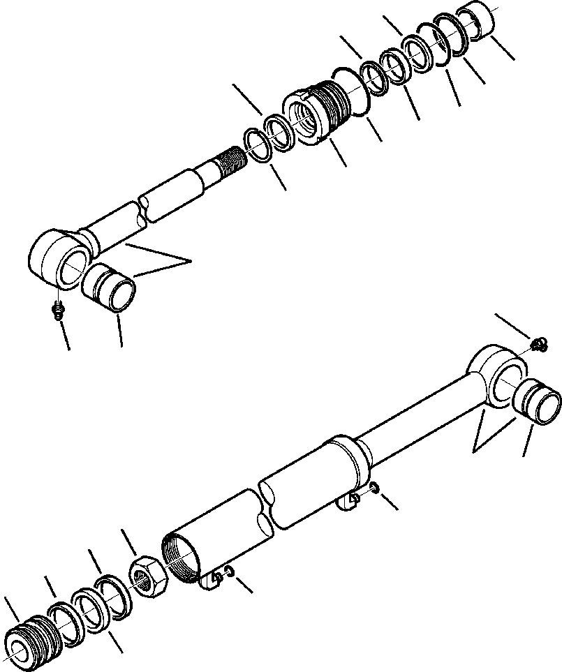 Part |$176. CYLINDER ASSEMBLY LOADER - LEFT BUCKET [H7101-01A0]