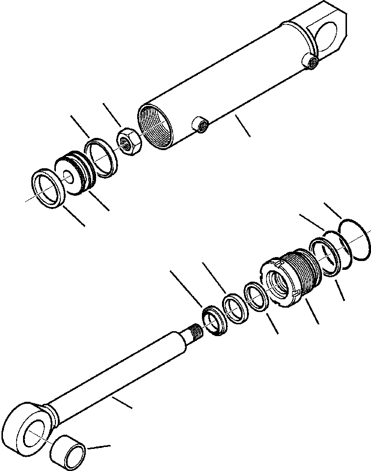 Part |$180. CYLINDER ASSEMBLY LOADER - MP BUCKET [H7103-01A0]