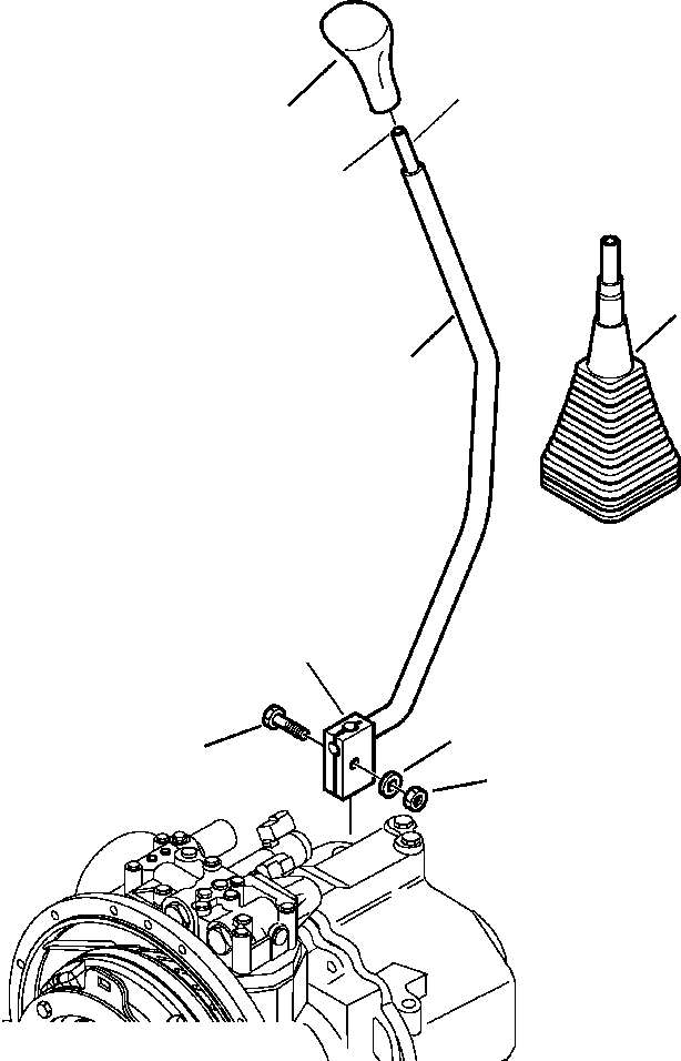 Part |$10. TRANSMISSION CONTROL LEVER [K4300-01A0]