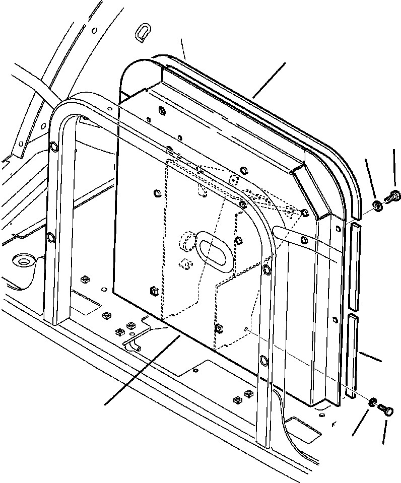 Part |$50. CAB WITH AIR CONDITIONING FRONT FRAME [K5012-01A0]