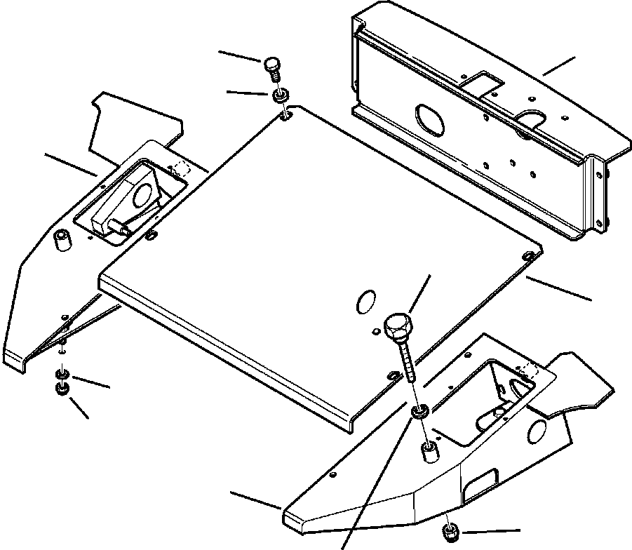 Part |$112. CAB WITHOUT AIR CONDITIONING REAR FLOOR BOARD [K5114-01A0]