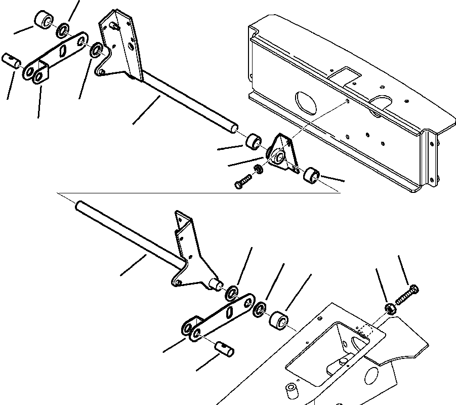 Part |$58. CAB WITH AIR CONDITIONING OSCILLATION LEVER [K5015-01A0]