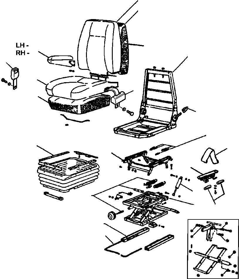 Part |$134. CANOPY, ROPS OPERATORS SEAT [K5201-02A0]